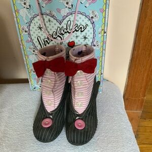 Irregular choice booties size 39 Instant Charm